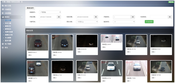 车辆大数据研判系统